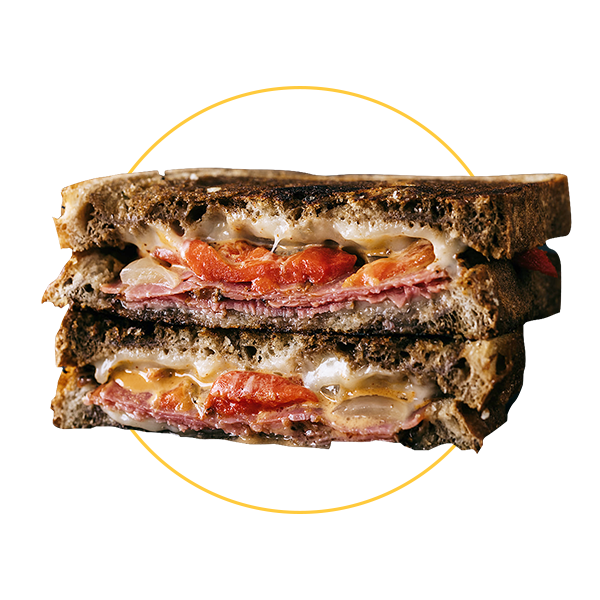 Cheezed Inc | 12 Signature sandwiches | Grilled cheese blue mountain